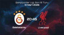 Galatasaray - Liverpool canlı izle
