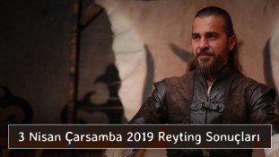 3 Nisan Çarşamba 2019 Reyting Sonuçları