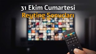 31 Ekim Cumartesi Reyting Sonuçları