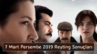 7 Mart Perşembe 2019 Reyting Sonuçları