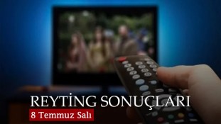 8 Temmuz Çarşamba Reyting Sonuçları