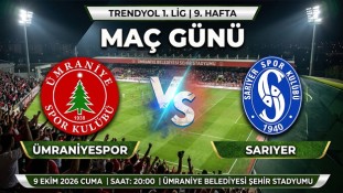 CANLI İZLE | Ümraniyespor - Sarıyer maçı ne zaman saat kaçta?