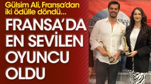 Gönül Dağı oyuncusu Gülsüm Ali’ye Fransa’dan Yılın En Sevilen ödülü!