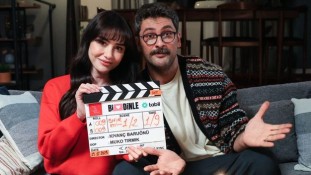 Özge Gürel ve Onur Tuna'nın Başrolünü Paylaştığı 'Bi Dinle' Sete Çıktı!