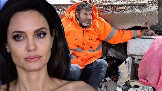 Angelina Jolie sembol resimle depremzedeler için yardım mesajı yayınladı