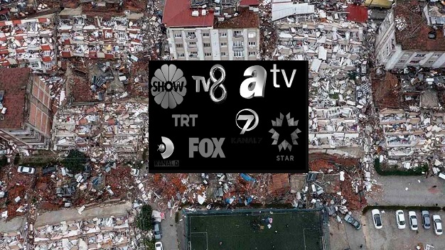 Televizyonlar deprem için tek yürek oluyor